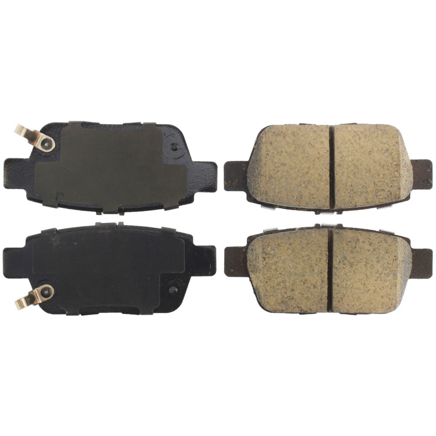 Stoptech PosiQuiet 09-12 Acura TL/TL Type S / 06-12 Honda Ridgeline Rear Ceramic Brake Pads 105.11030