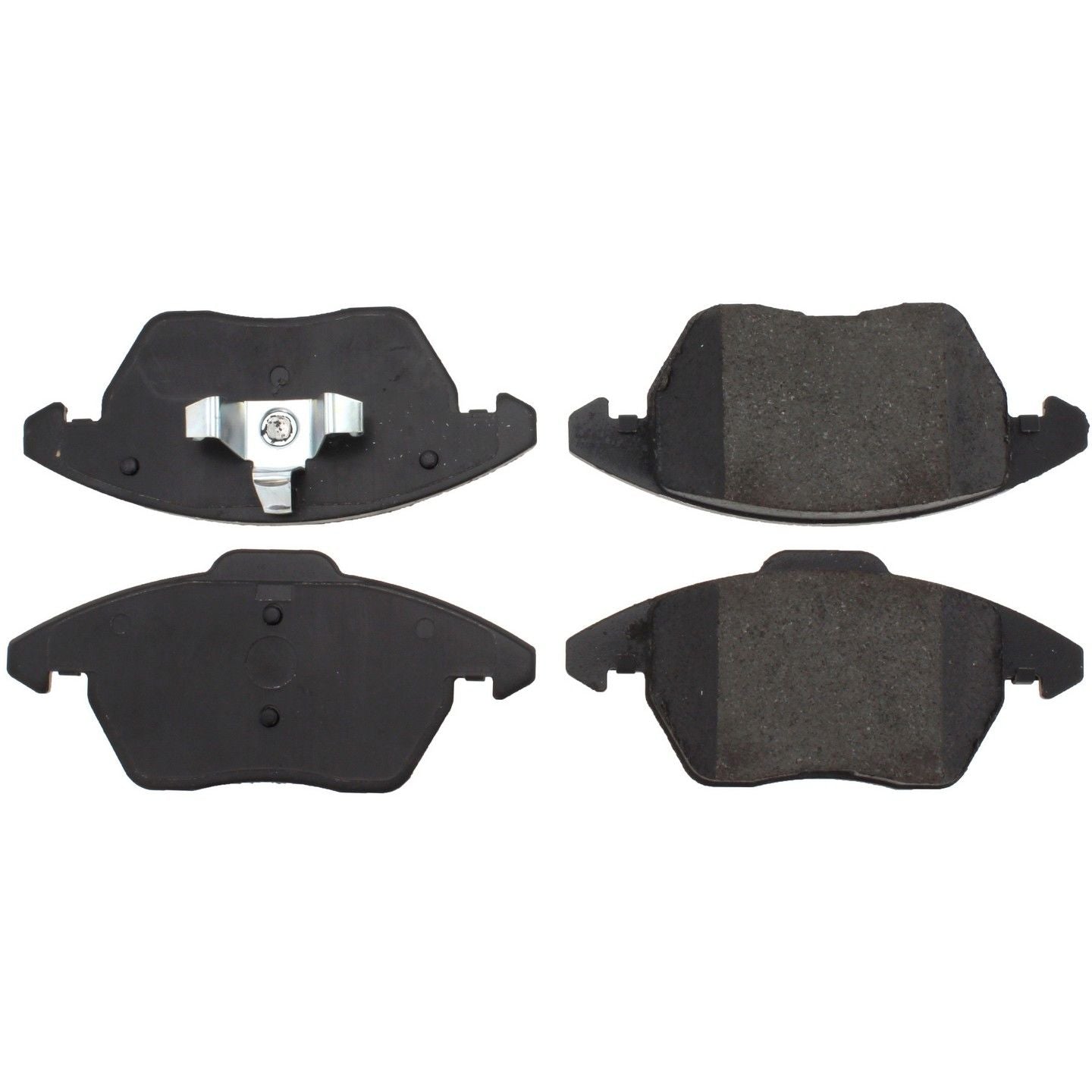 Posi Quiet Ceramic Brake Pads with Hardware  top view frsport 105.11072