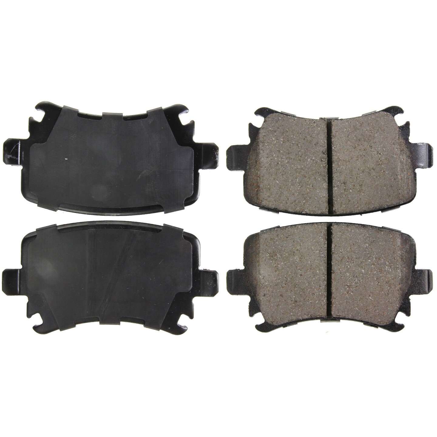 Stoptech PosiQuiet 08-15 Audi TT Premium Ceramic Rear Brake Pads 105.11081