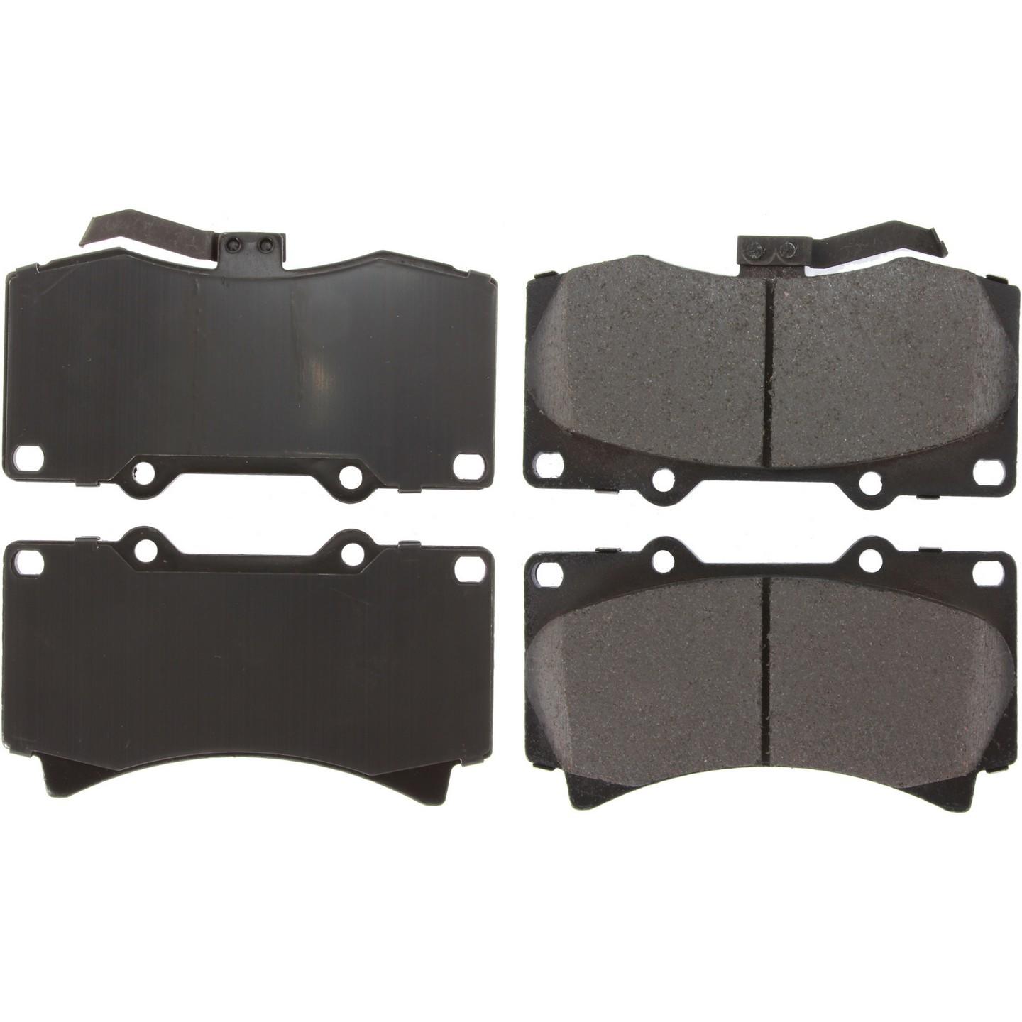 Stoptech PosiQuiet 06-08 Hummer H3 Ceramic Front Brake Pads 105.11190