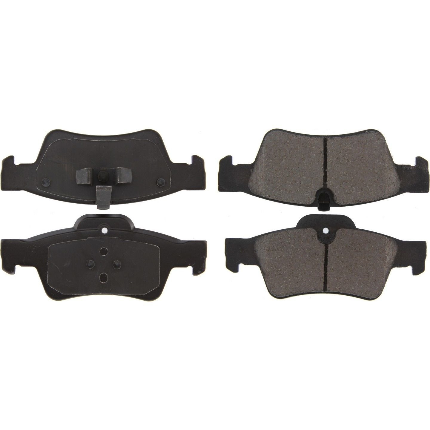 Stoptech PosiQuiet 06-11 Mercedes Benz ML350 / ML450 / ML550 4matic Ceramic Rear Brake Pads 105.11220