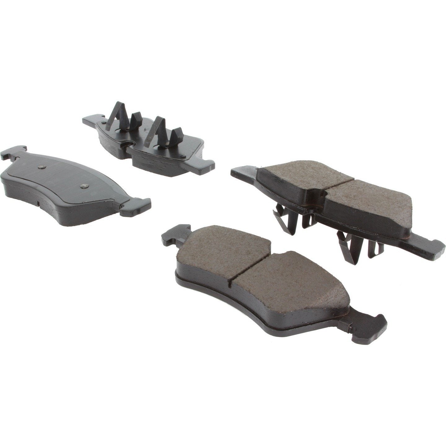 Stoptech PosiQuiet 2009 Mercedes Benz E350 4matic Ceramic Front Brake Pads 105.11230