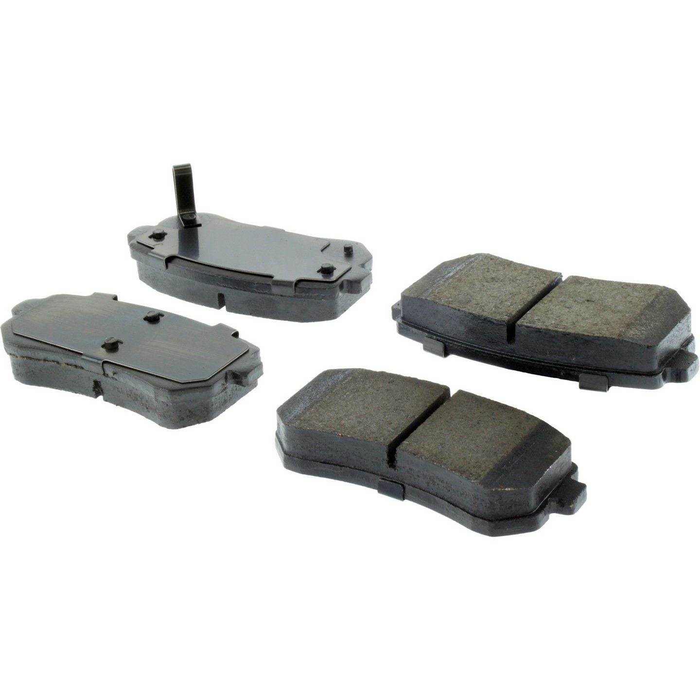 Stoptech PosiQuiet 11-16 Kia Sportage Rear Ceramic Brake Pads 105.11570