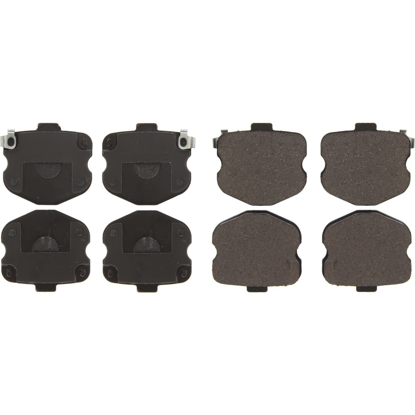 Stoptech PosiQuiet GM Ceramic Rear Brake Pads 105.11851