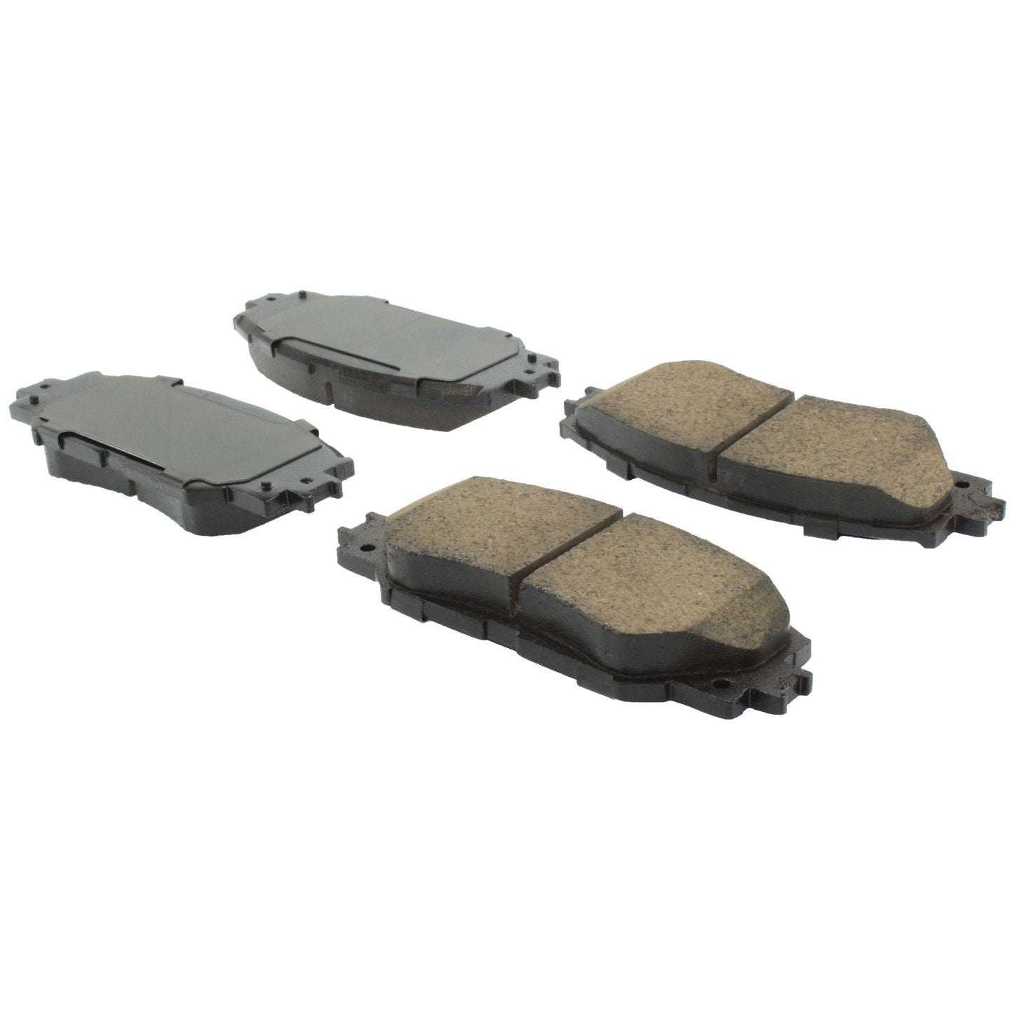 Stoptech PosiQuiet 09 Toyota Corolla / 08-10 Scion XB/XD / 09 Pontiac Vibe Front Ceramic Brake Pads 105.12100