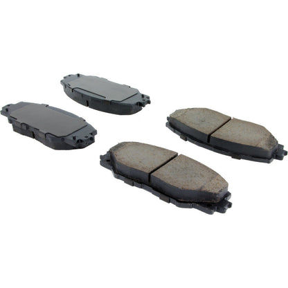 Stoptech PosiQuiet 09-10 Pontiac Vibe / 11-13 Scion tC / 09-12 Toyota Matrix Front Ceramic Brake Pads 105.12110