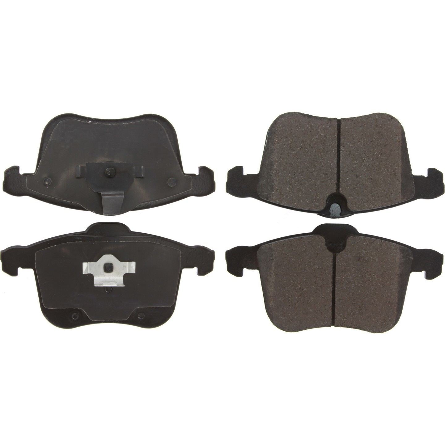 Stoptech Centric 06-12 Saab 9-3 Posi-Quiet Ceramic Brake Pads w/Shims & Hardware - Front 105.12570