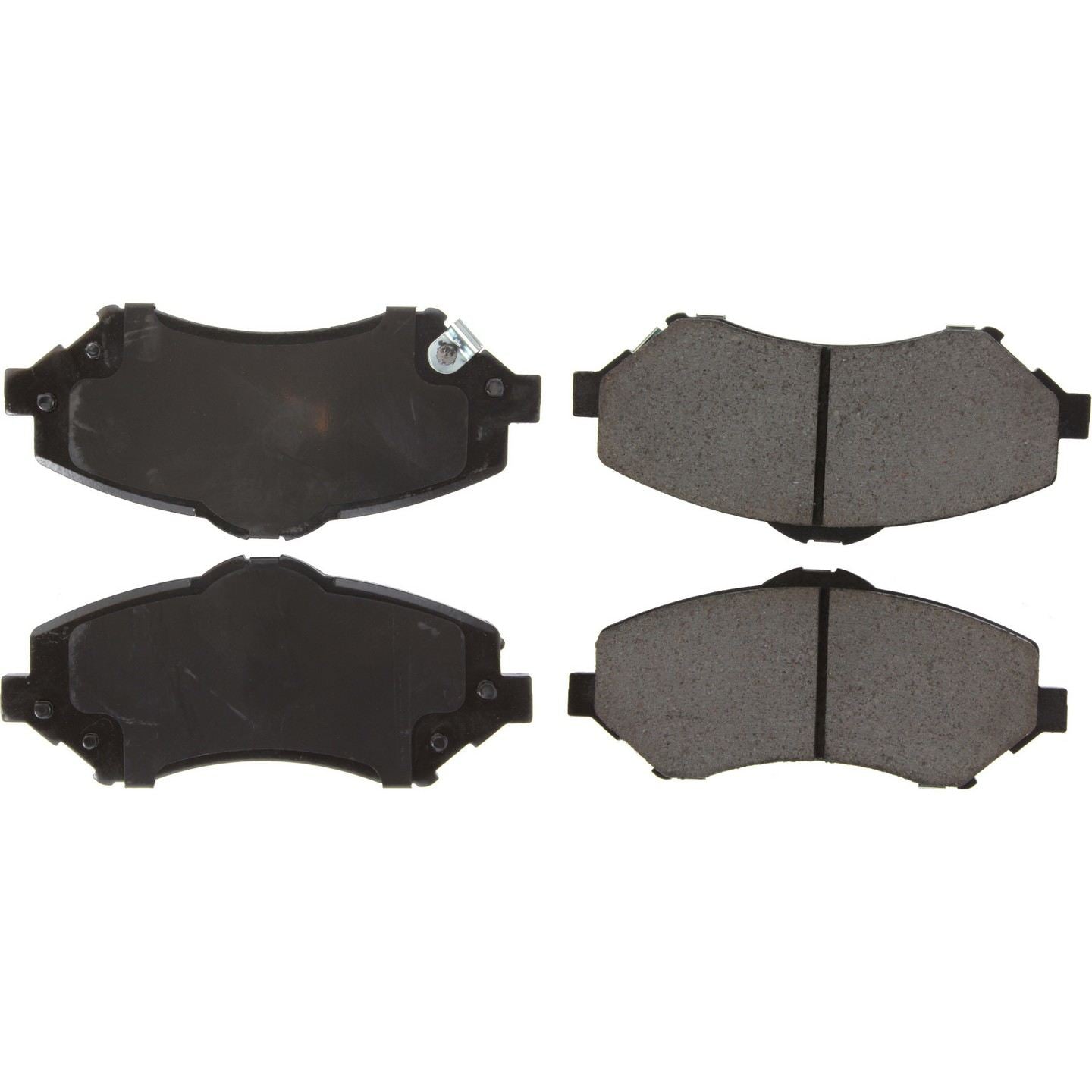 Stoptech PosiQuiet 07-12 Jeep Wrangler Ceramic Front Brake Pads 105.12730
