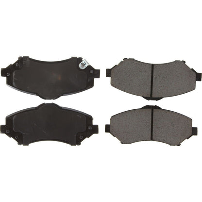 Stoptech PosiQuiet 07-12 Jeep Wrangler Ceramic Front Brake Pads 105.12730