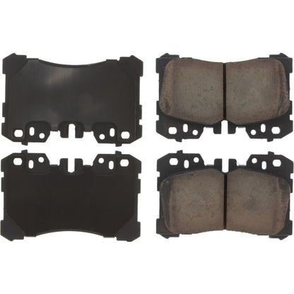 Stoptech PosiQuiet 07-12 Lexus LS460/LS460L Front Ceramic Brake Pads 105.12820