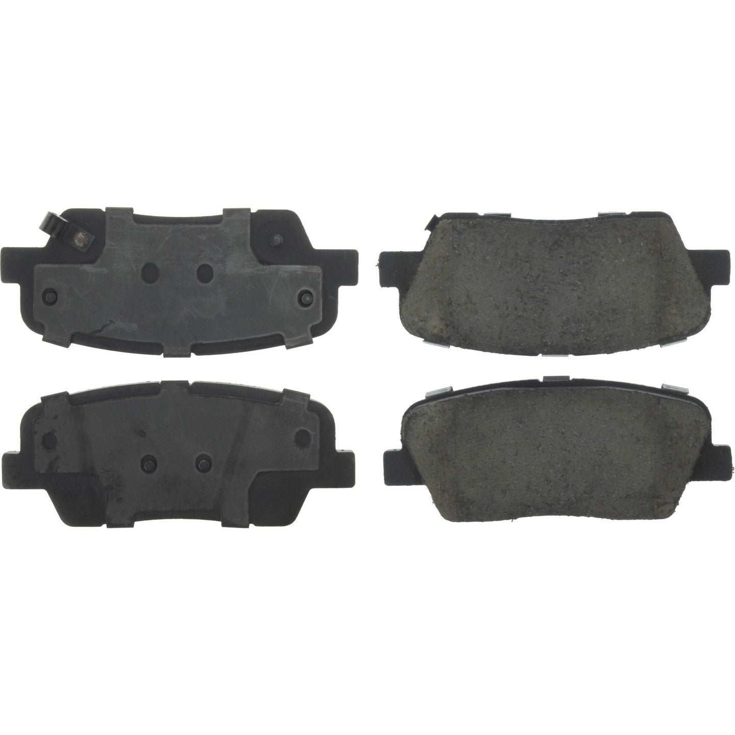 Posi Quiet Ceramic Brake Pads  top view frsport 105.12843