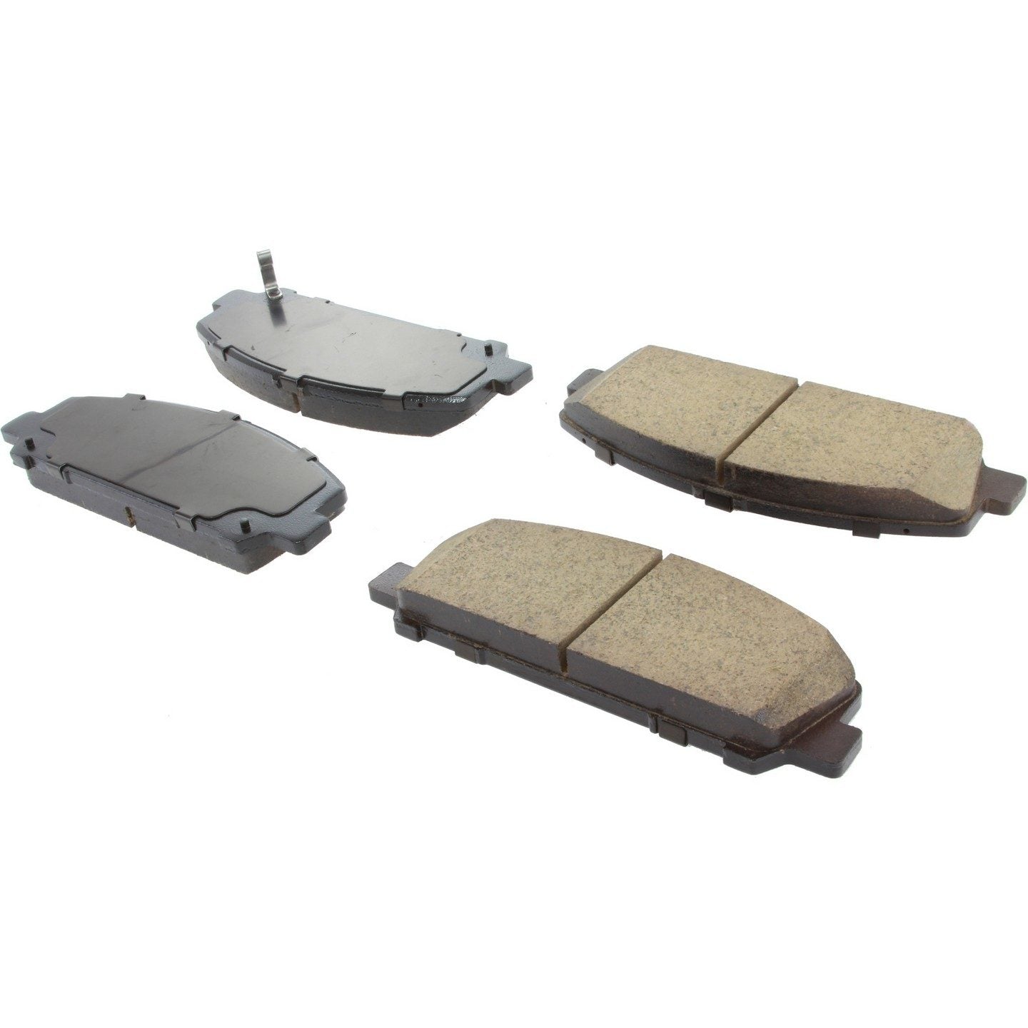 Stoptech PosiQuiet 07-10 Nissan Titan Front Ceramic Brake Pads 105.12860