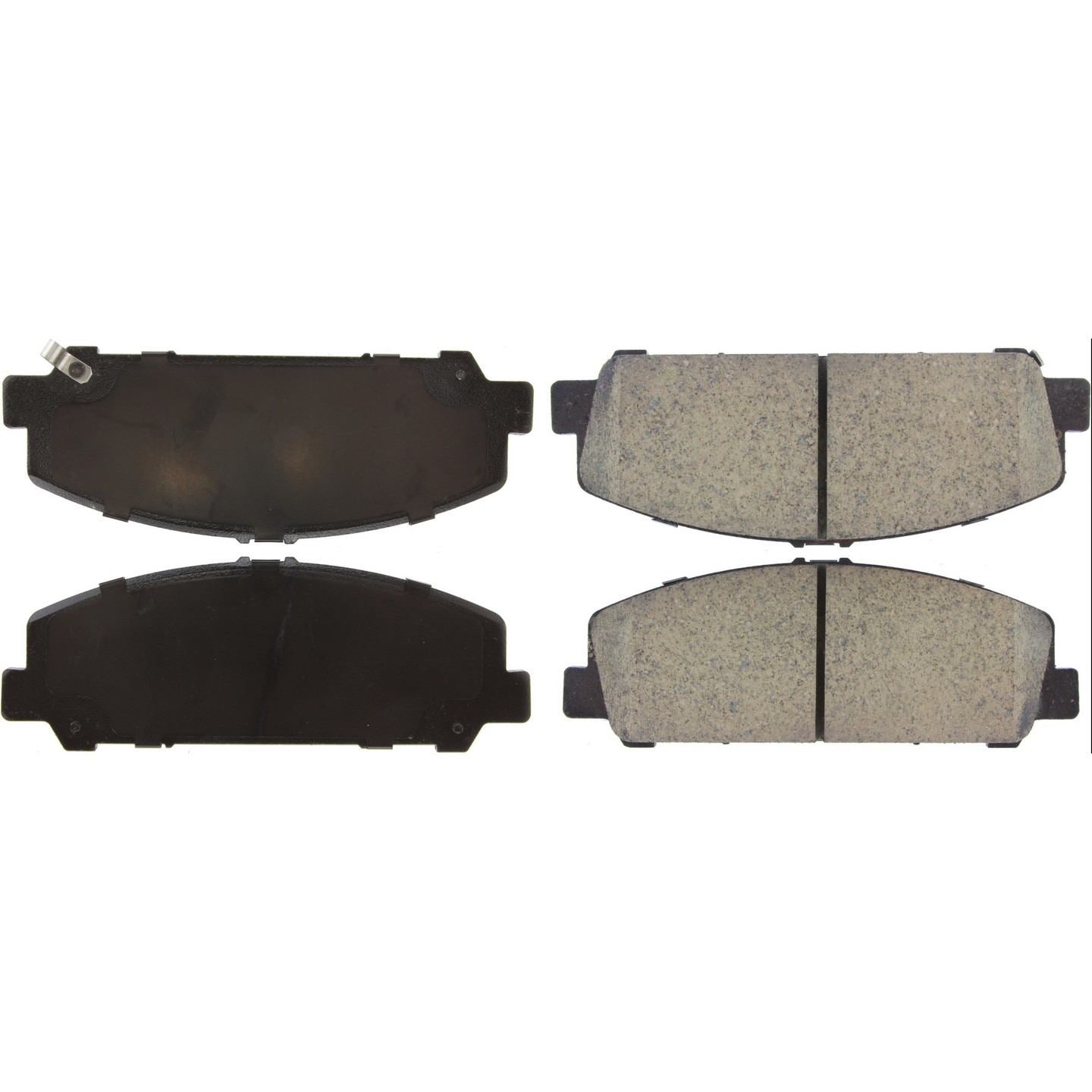 Stoptech PosiQuiet 07-10 Nissan Titan Front Ceramic Brake Pads 105.12860