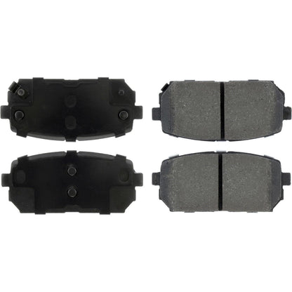 Stoptech Centric Posi-Quiet Ceramic Brake Pads w/Hardware - Rear 105.12960