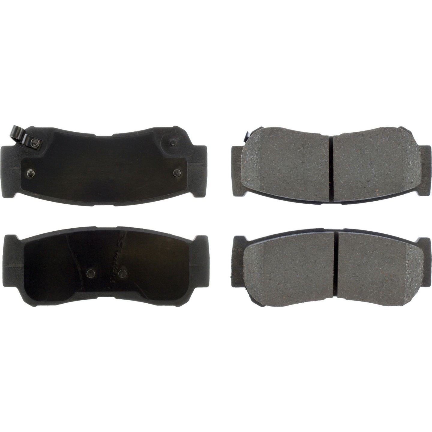 Stoptech Centric Posi-Quiet Ceramic Brake Pads w/Hardware - Rear 105.12970