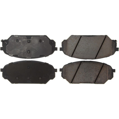 Stoptech PosiQuiet 07-12 Hyundai Veracruz Premium Ceramic Front Brake Pads 105.13010
