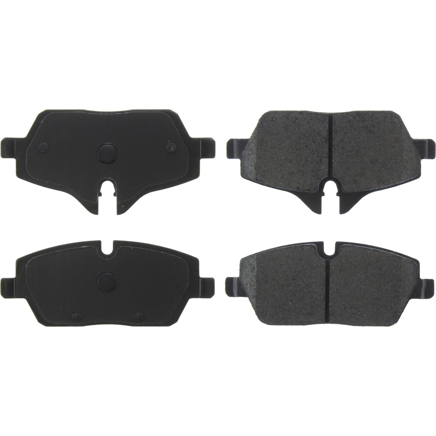 Posi Quiet Ceramic Brake Pads with Hardware  top view frsport 105.13082