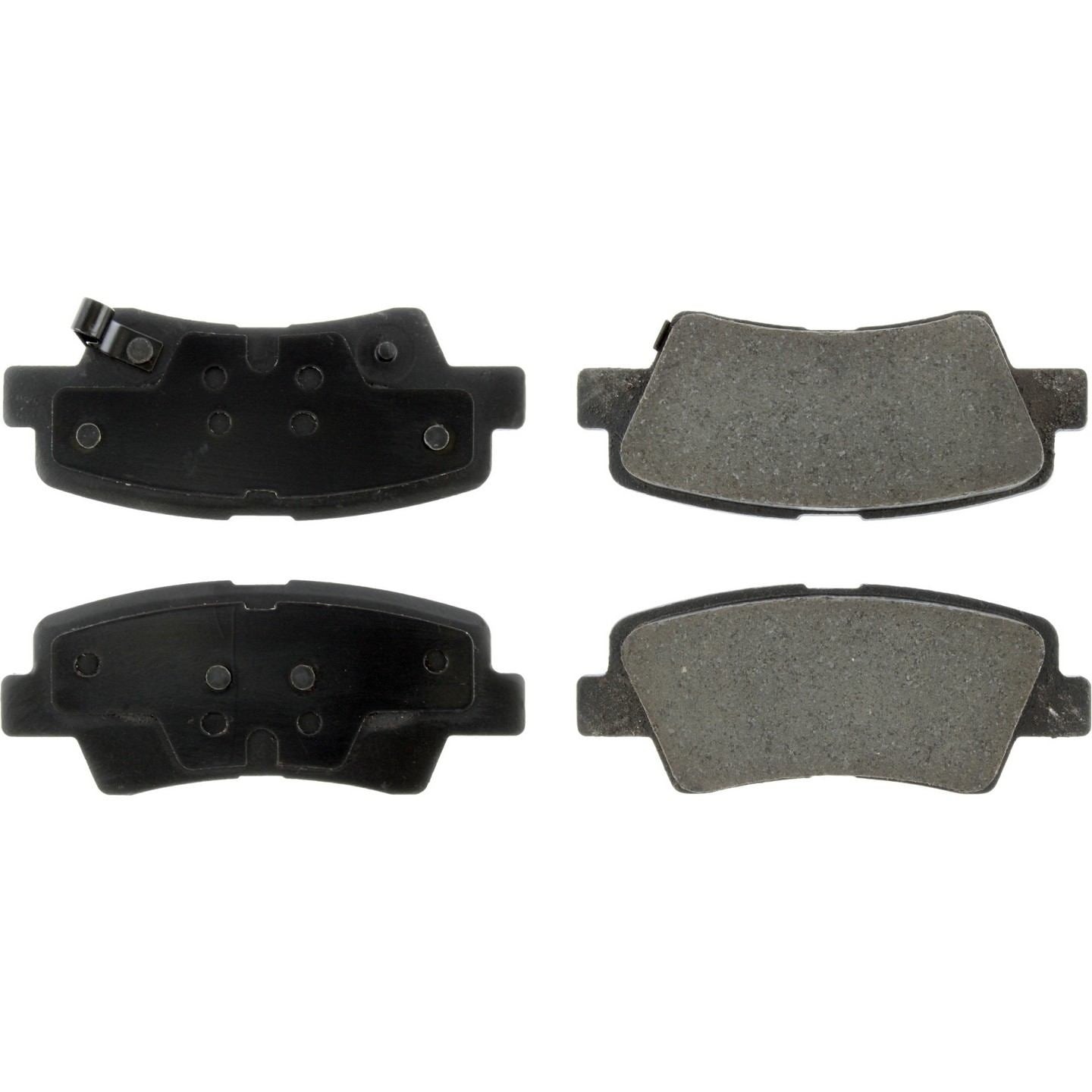 Stoptech PosiQuiet 07/09-11 Hyundai Azera/10 Elantra/08/11-09 Sonata / 10-12 Kia Soul Rear Ceramic Brake Pads 105.13130