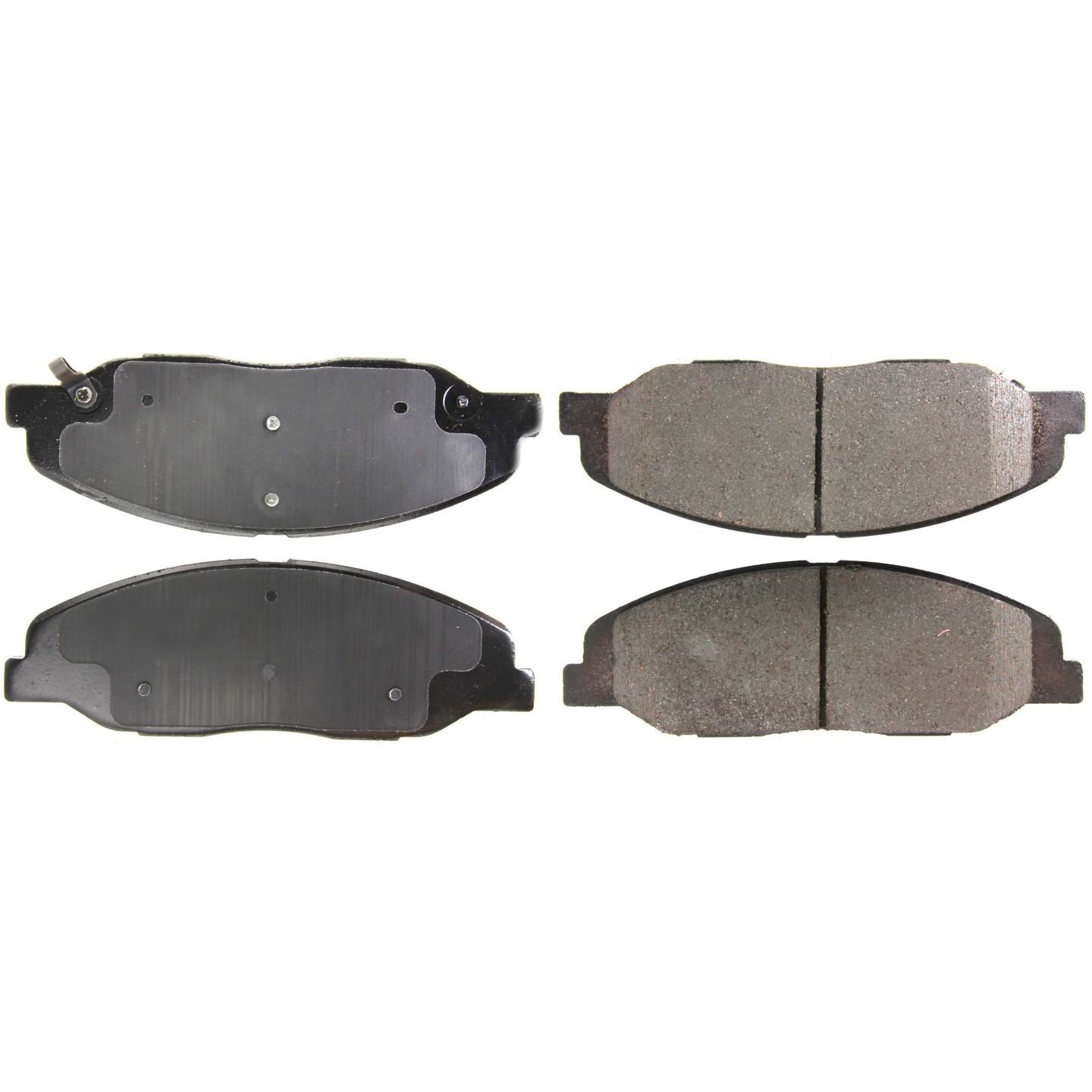 Stoptech PosiQuiet 11 Cadillac CTS Coupe/08-11 CTS Sedan/10-11 CTS Sport Wagon Front Ceramic Brake Pads 105.13320