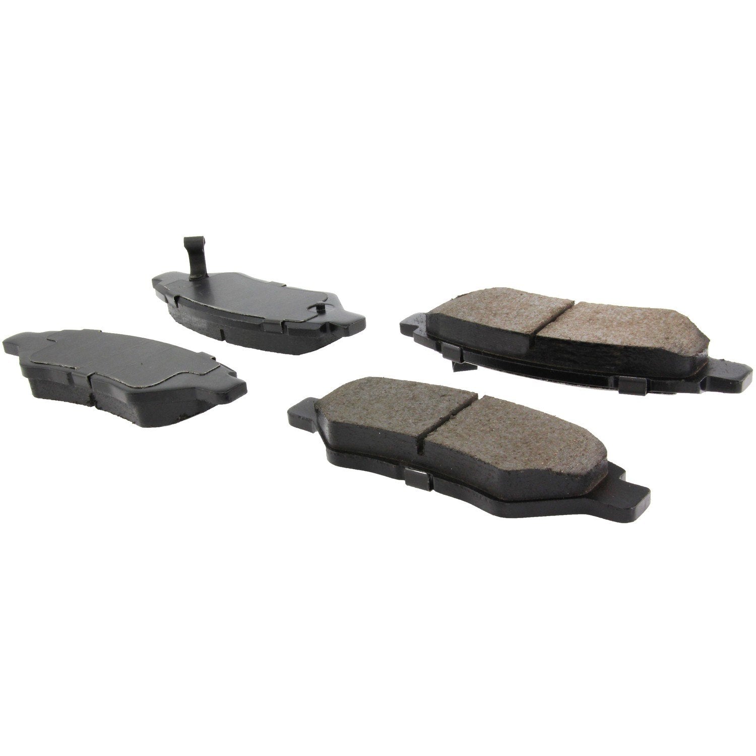 Posi Quiet Ceramic Brake Pads with Hardware  top view frsport 105.13370