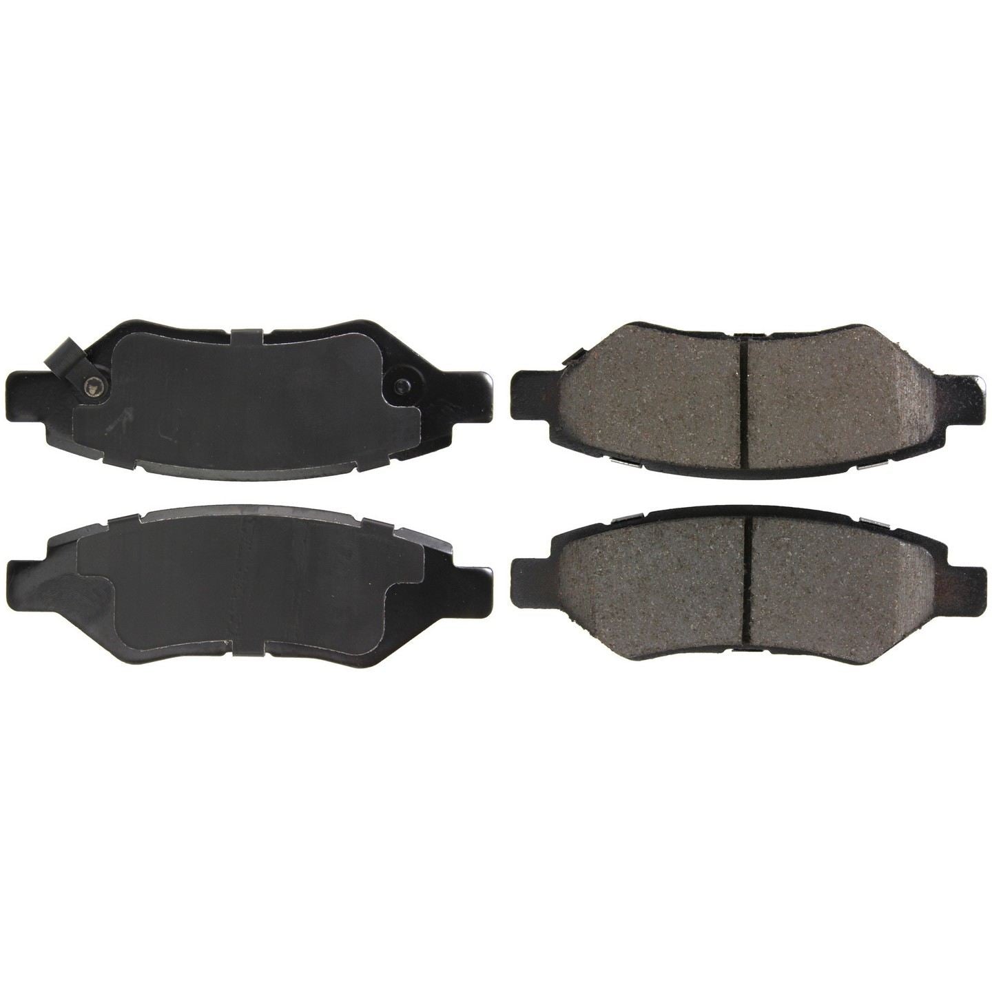 Stoptech PosiQuiet 11 Cadillac CTS Coupe/08-11 CTS Sedan/10-11 CTS Sport Wagon Rear Ceramic Brake Pads 105.13370