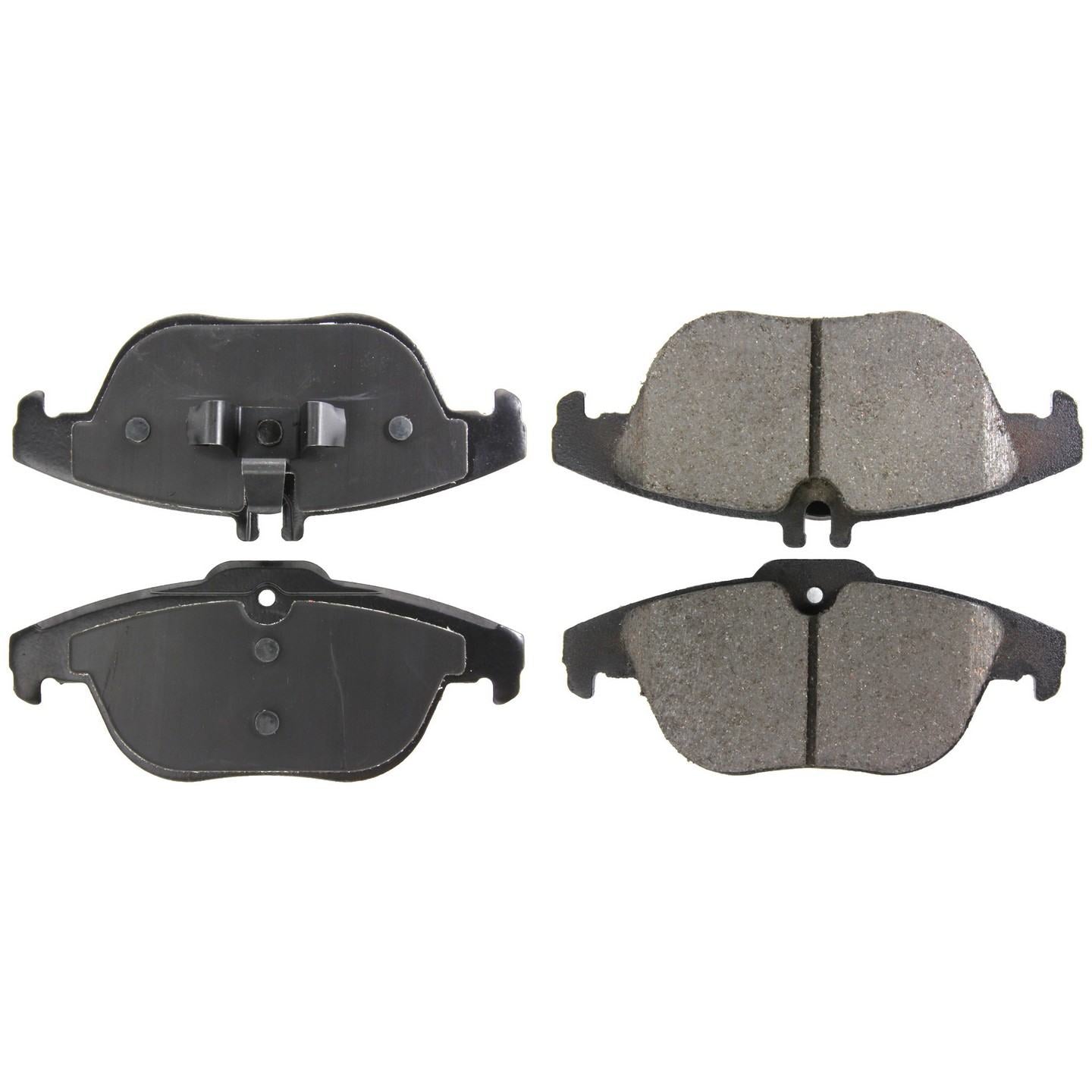 Stoptech PosiQuiet 10-12 Mercedes GLK300 / 13-15 Mercedes GLK250/GLK350 Premium Ceramic Rear Brake Pads 105.13411