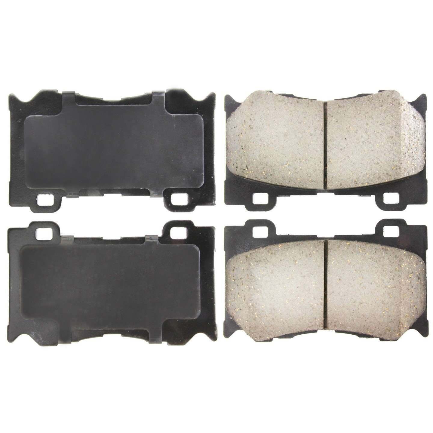 Stoptech PosiQuiet 09 370Z Sport/Infiniti FX35 / 08-09 G37 Sport 6MT Front Brake Pads 105.13460