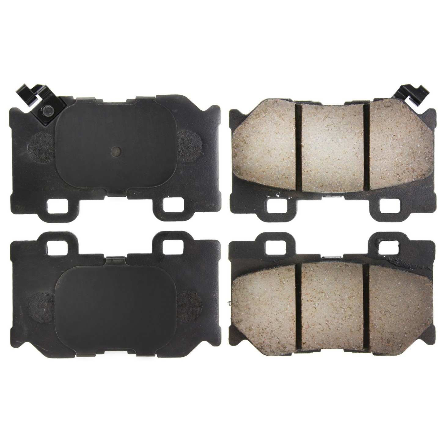 Stoptech PosiQuiet 09 370Z Sport/Infiniti FX35 / 08-09 G37 Sport 6MT Rear Brake Pads 105.13470