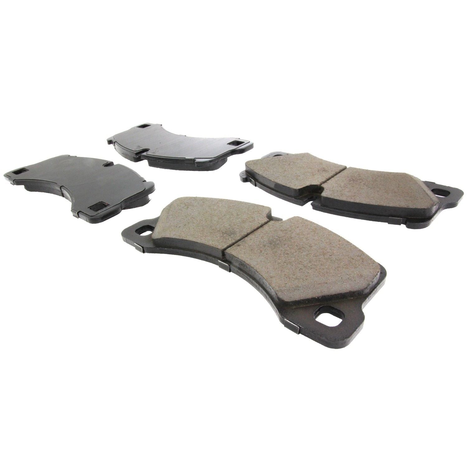 Posi Quiet Ceramic Brake Pads with Hardware  top view frsport 105.13490