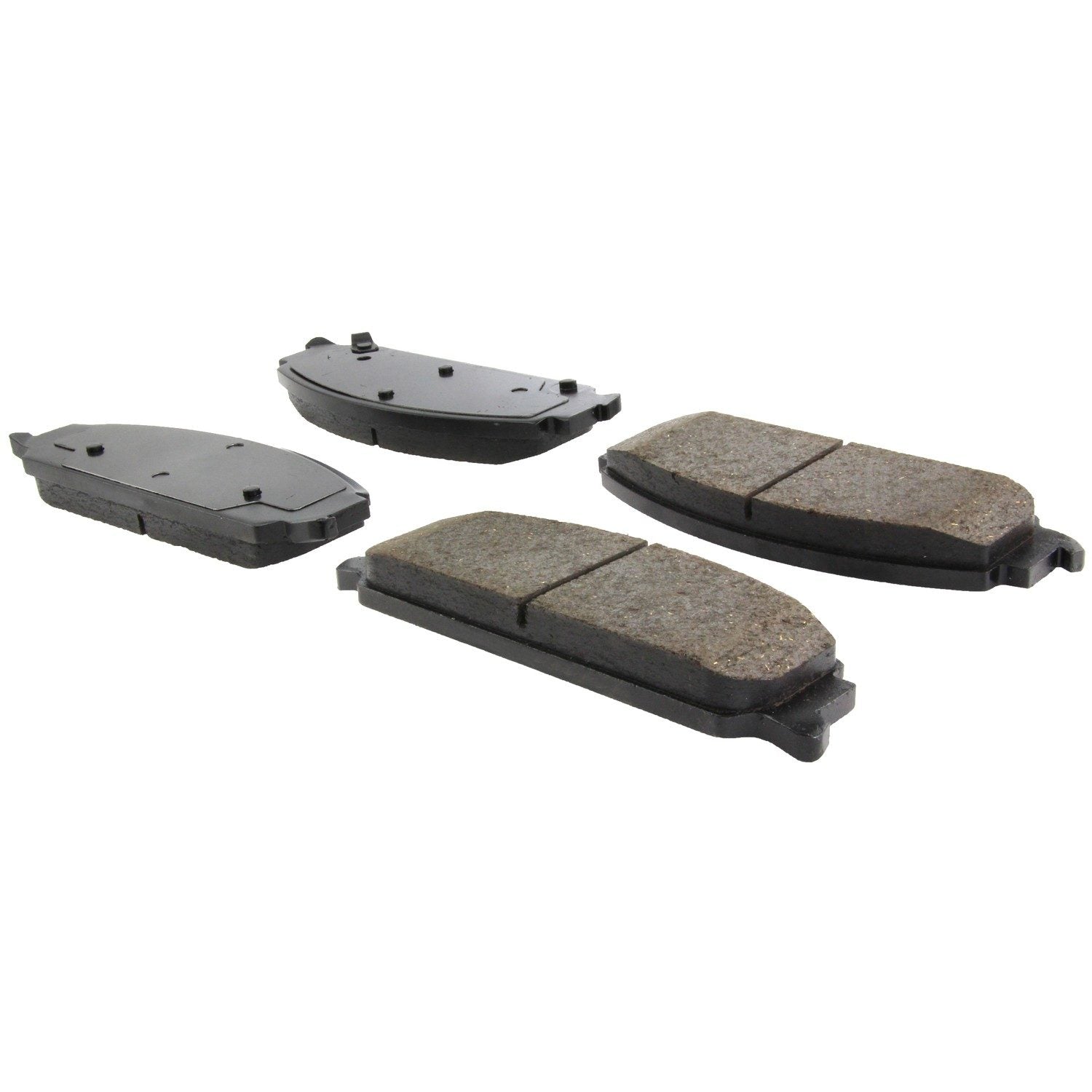 Posi Quiet Ceramic Brake Pads with Hardware  top view frsport 105.13510