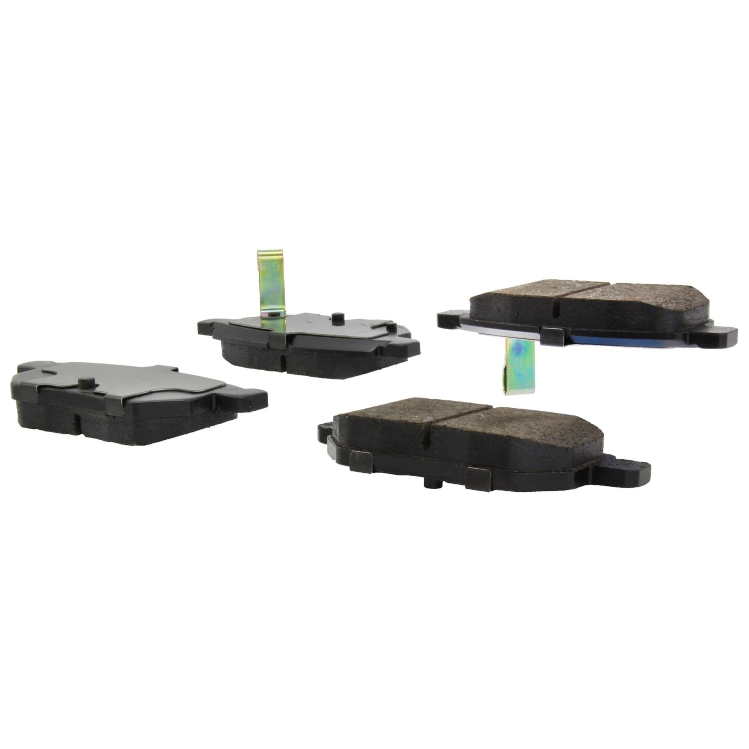 Posi Quiet Ceramic Brake Pads with Hardware  top view frsport 105.13540