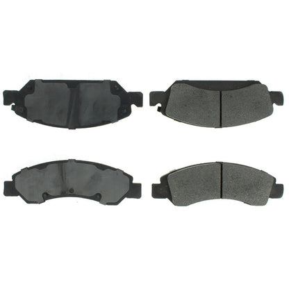 Stoptech PosiQuiet 08 Cadillac Escalade / 08 GMC Sierra 1500/Yukon/Yukon XL 1500 Ceramic Front Brake Pads 105.13630