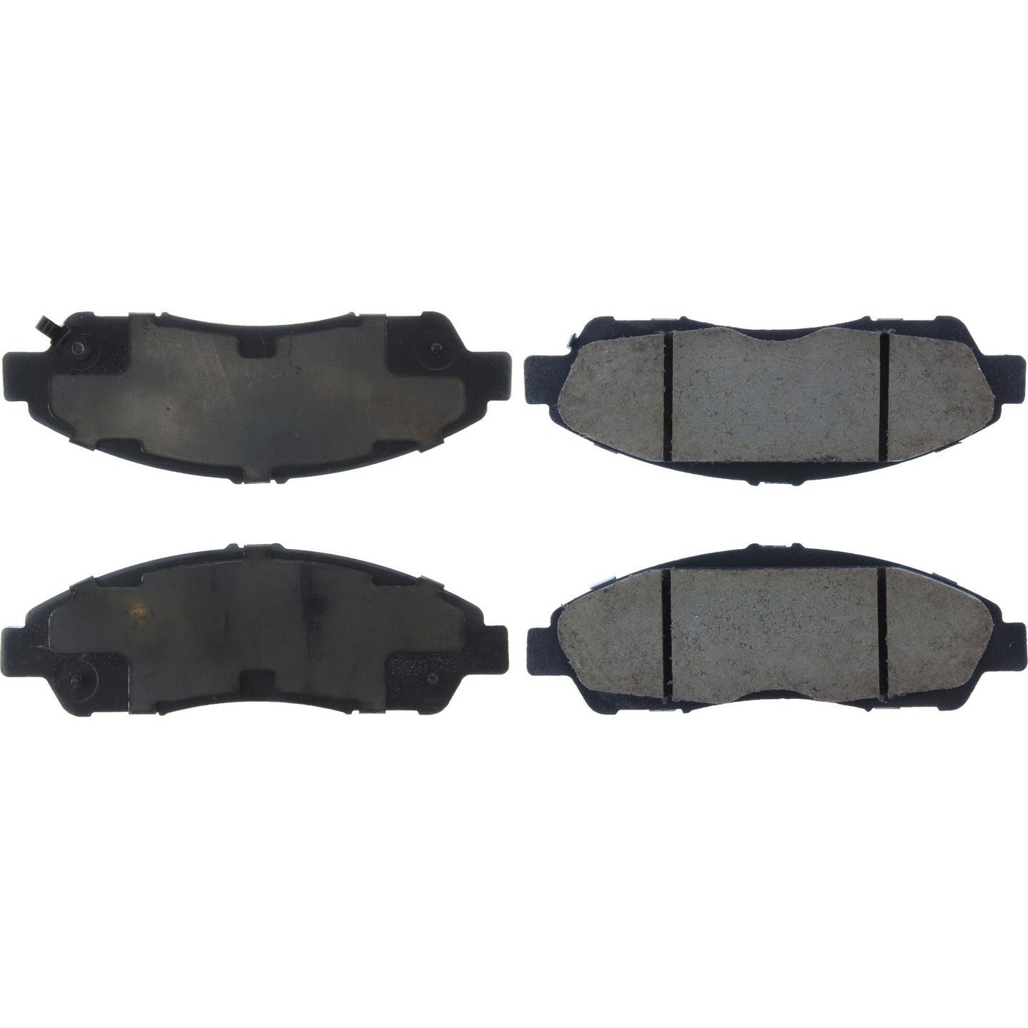 Posi Quiet Ceramic Brake Pads  top view frsport 105.13781