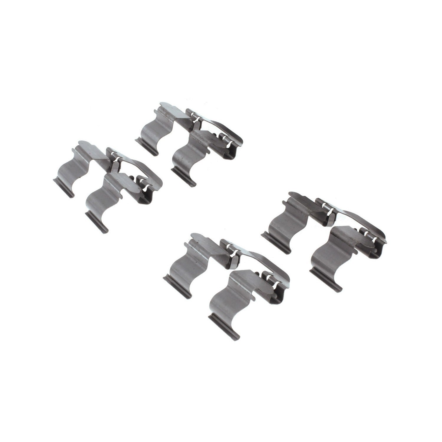 Posi Quiet Ceramic Brake Pads with Hardware  top view frsport 105.14020