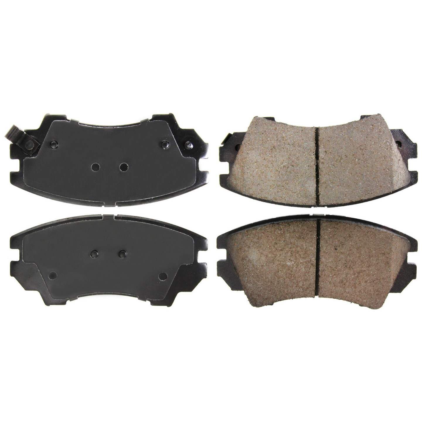 Stoptech PosiQuiet 10-14 Chevy Camaro Front Ceramic Brake Pads 105.14040