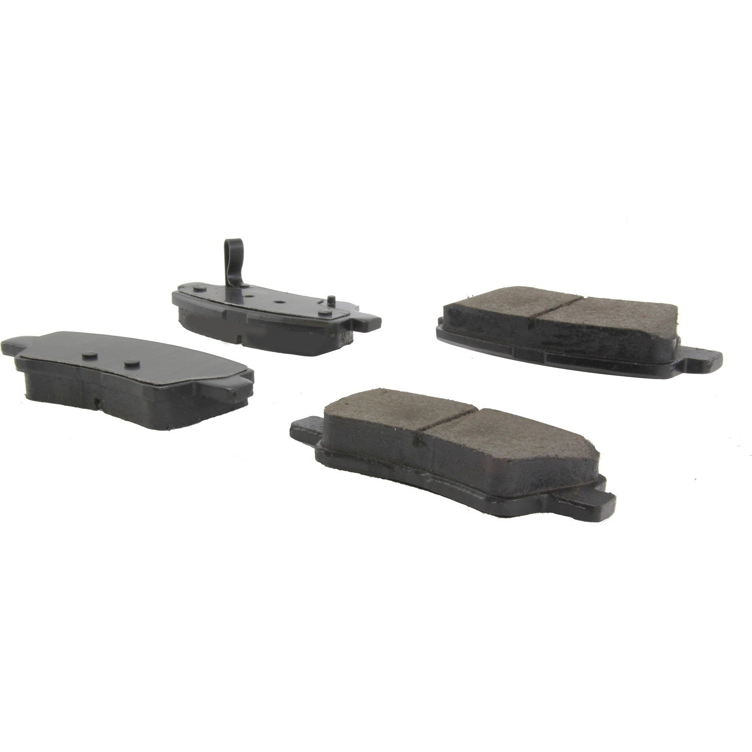 Posi Quiet Ceramic Brake Pads with Hardware  top view frsport 105.14450