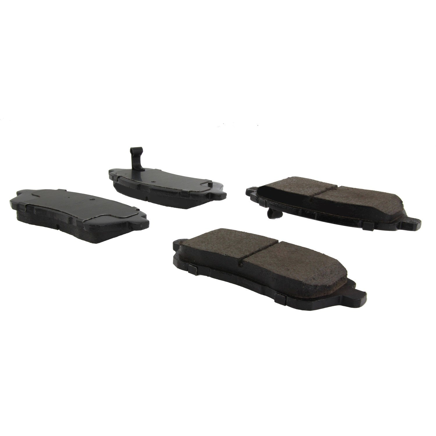 Posi Quiet Ceramic Brake Pads with Hardware  top view frsport 105.14541