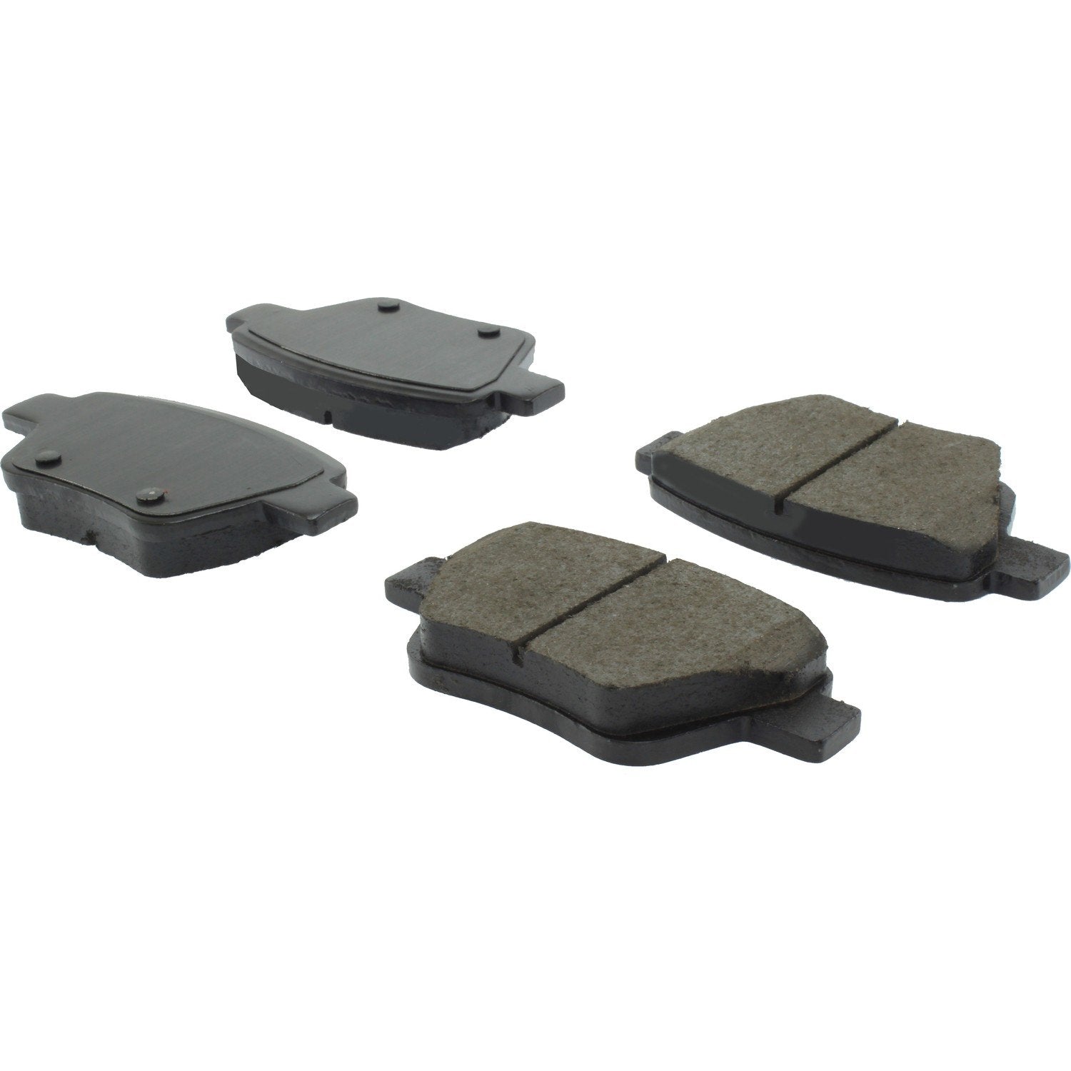 Posi Quiet Ceramic Brake Pads with Hardware  top view frsport 105.14560