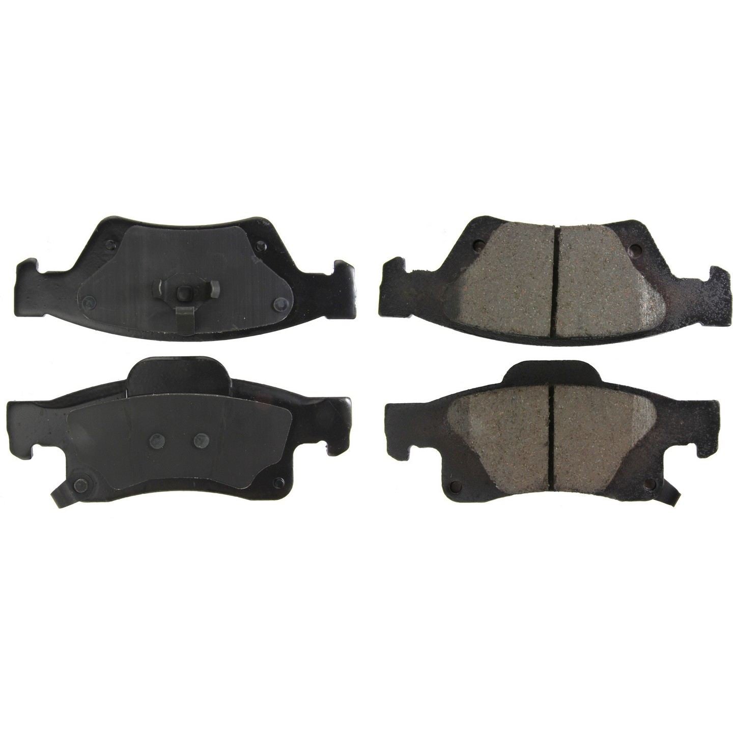 Stoptech PosiQuiet 13-17 Dodge Durango / 14-17 Jeep Grand Cherokee Posi Quiet Premium Rear Brake Pads 105.14980