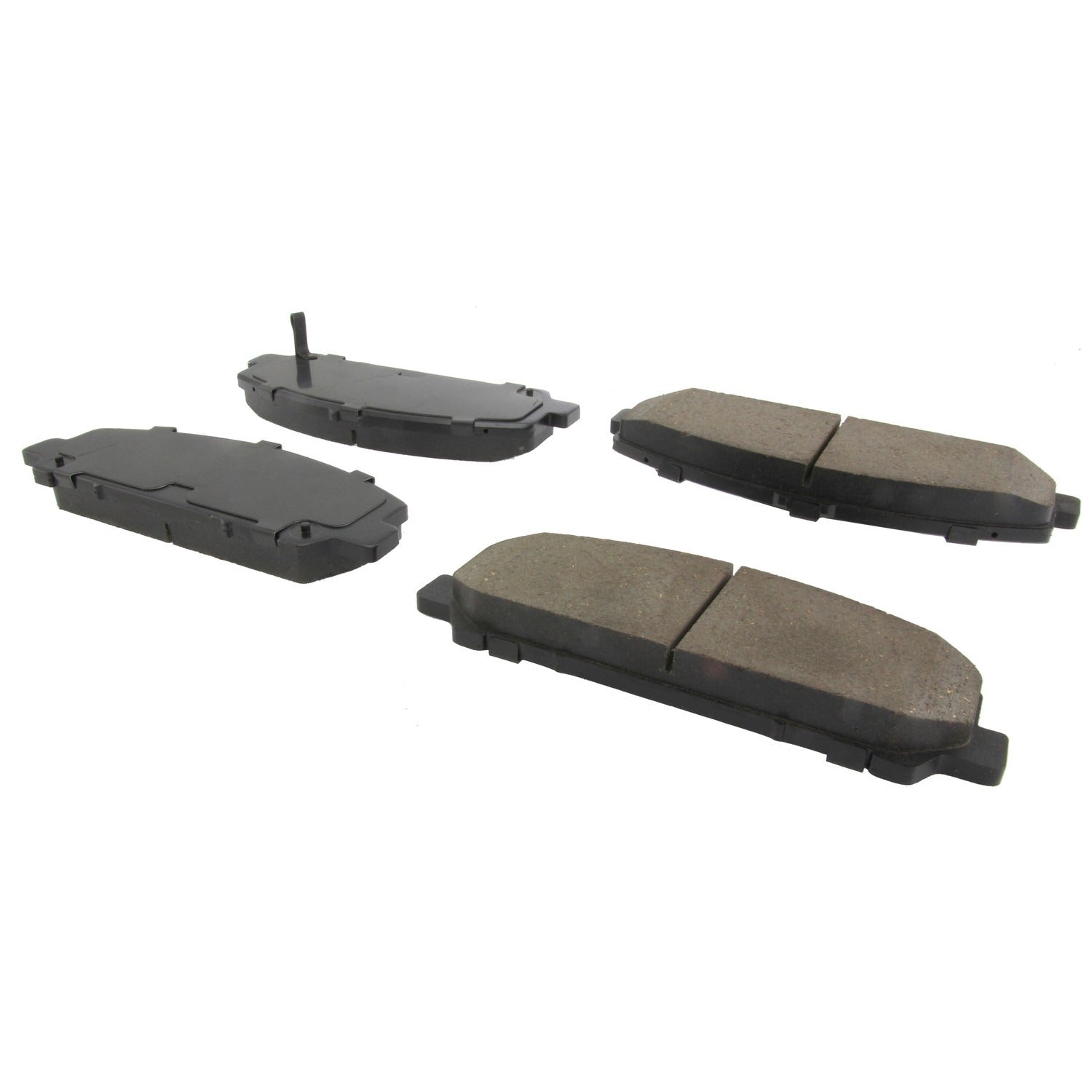 Posi Quiet Ceramic Brake Pads with Hardware  top view frsport 105.15090