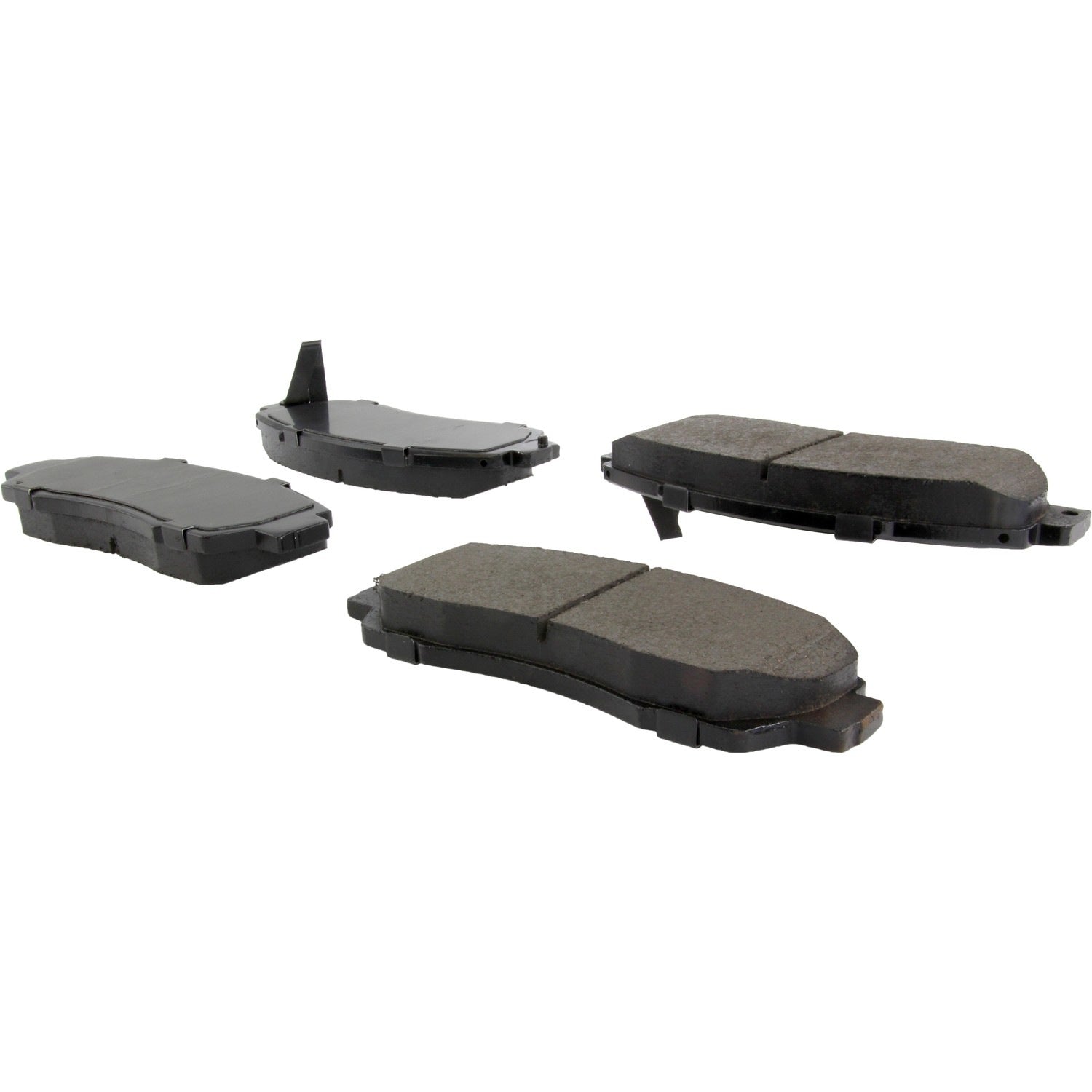 Posi Quiet Ceramic Brake Pads with Hardware  top view frsport 105.15210