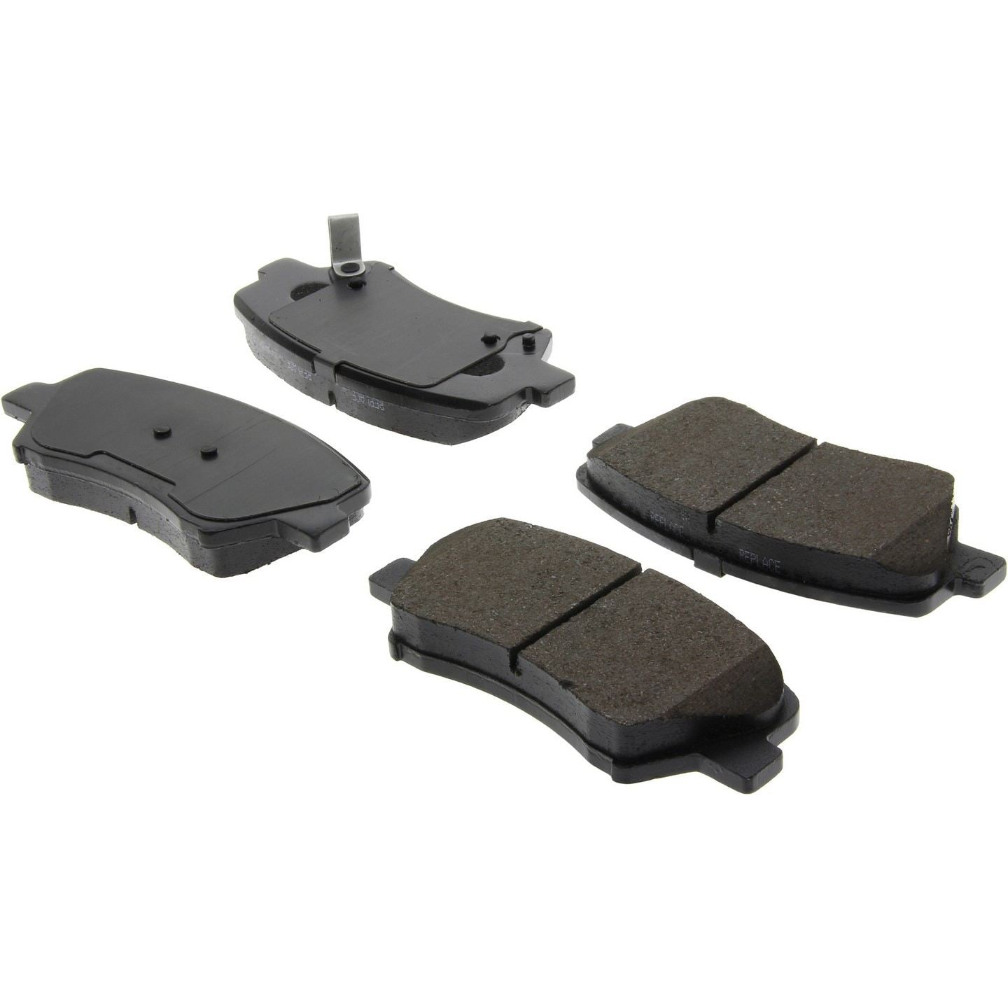 Stoptech PosiQuiet 11-12/14-16 Hyundai Elantra Premium Ceramic Front Brake Pads w/ Shims and Hardware 105.15430