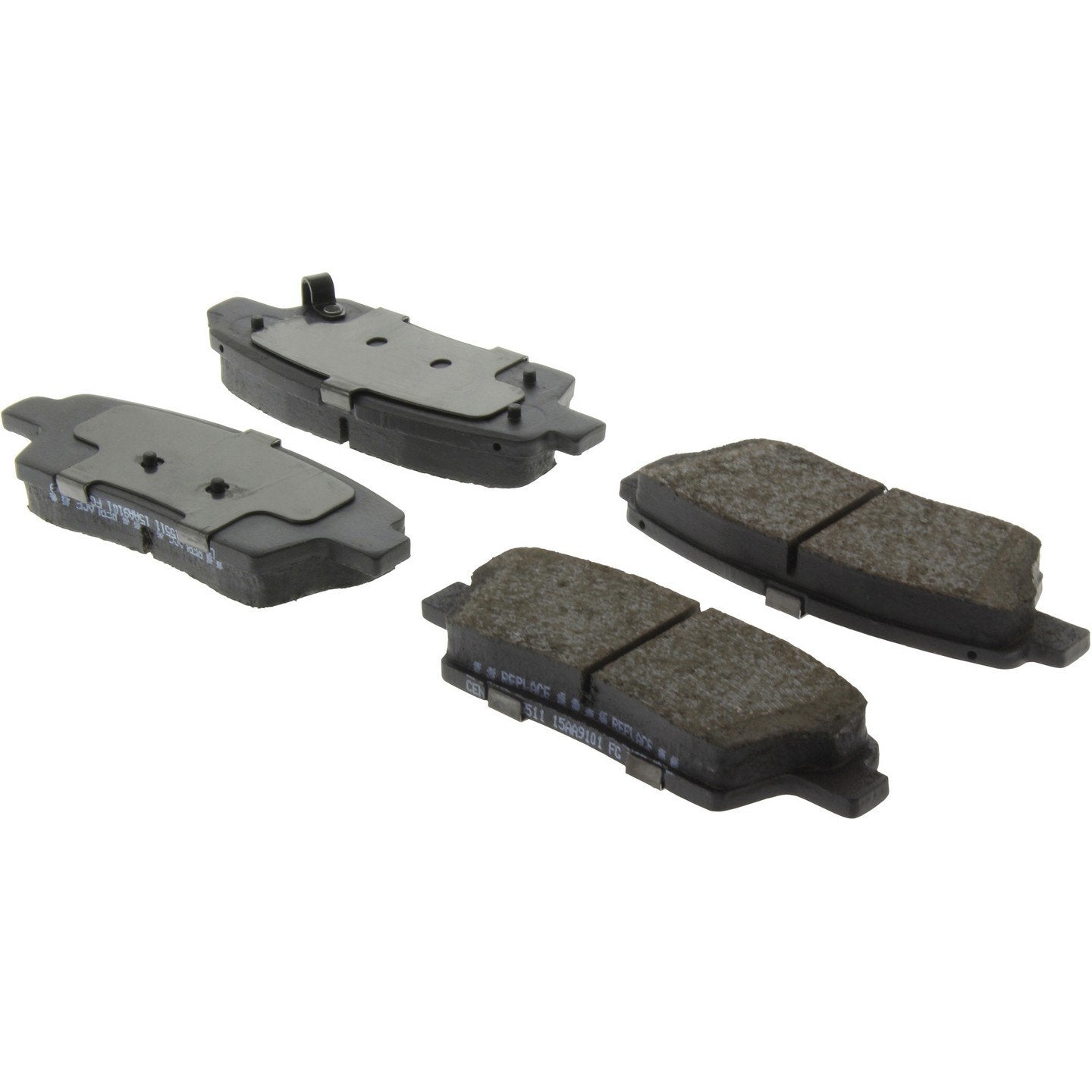 Stoptech Centric Posi-Quiet 17-18 Genesis G80 Ceramic Rear Brake Pads 105.15511