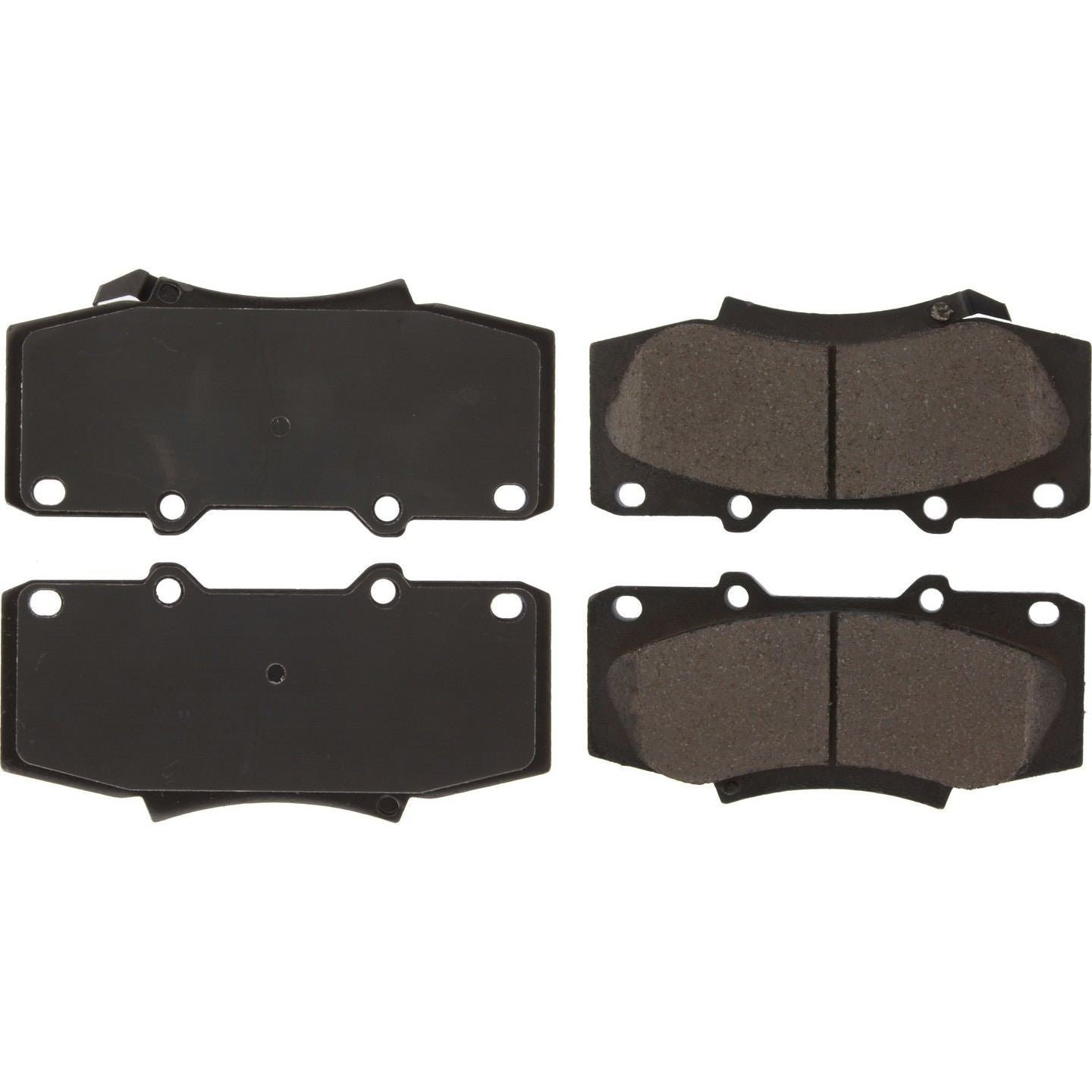 Posi Quiet Ceramic Brake Pads  top view frsport 105.15670