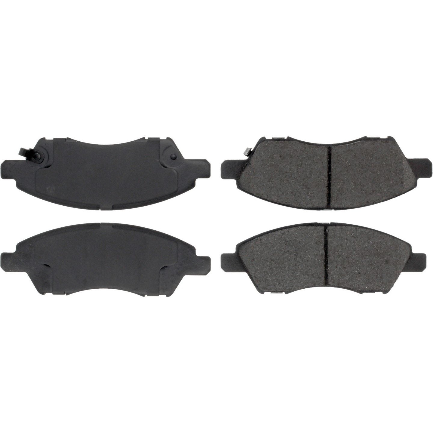 Posi Quiet Ceramic Brake Pads with Hardware  top view frsport 105.15920