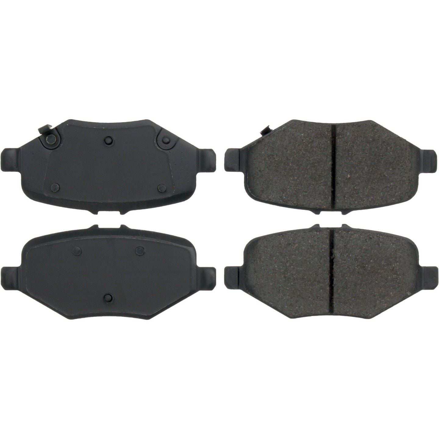 Stoptech Centric Posi-Quiet Ceramic Brake Pads w/Shims & Hardware - Rear 105.16120