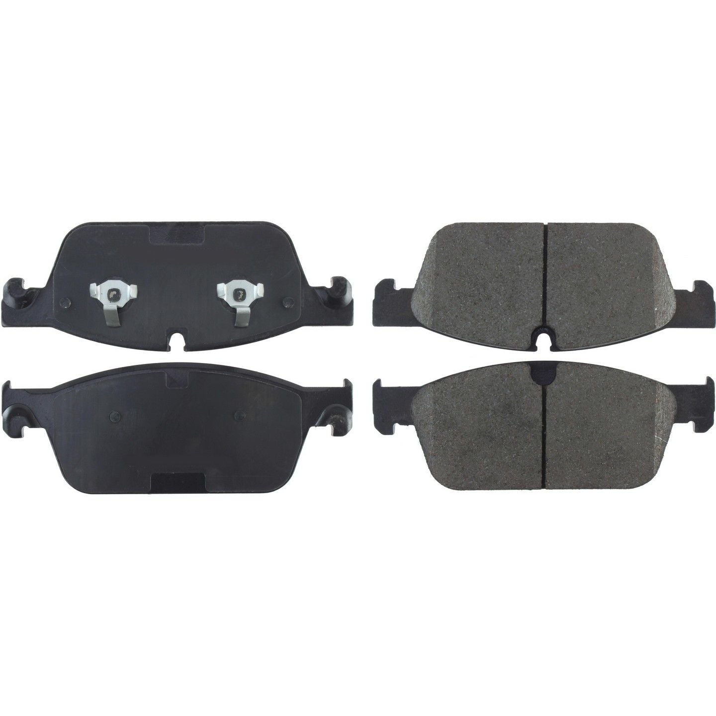 Posi Quiet Ceramic Brake Pads  top view frsport 105.16361