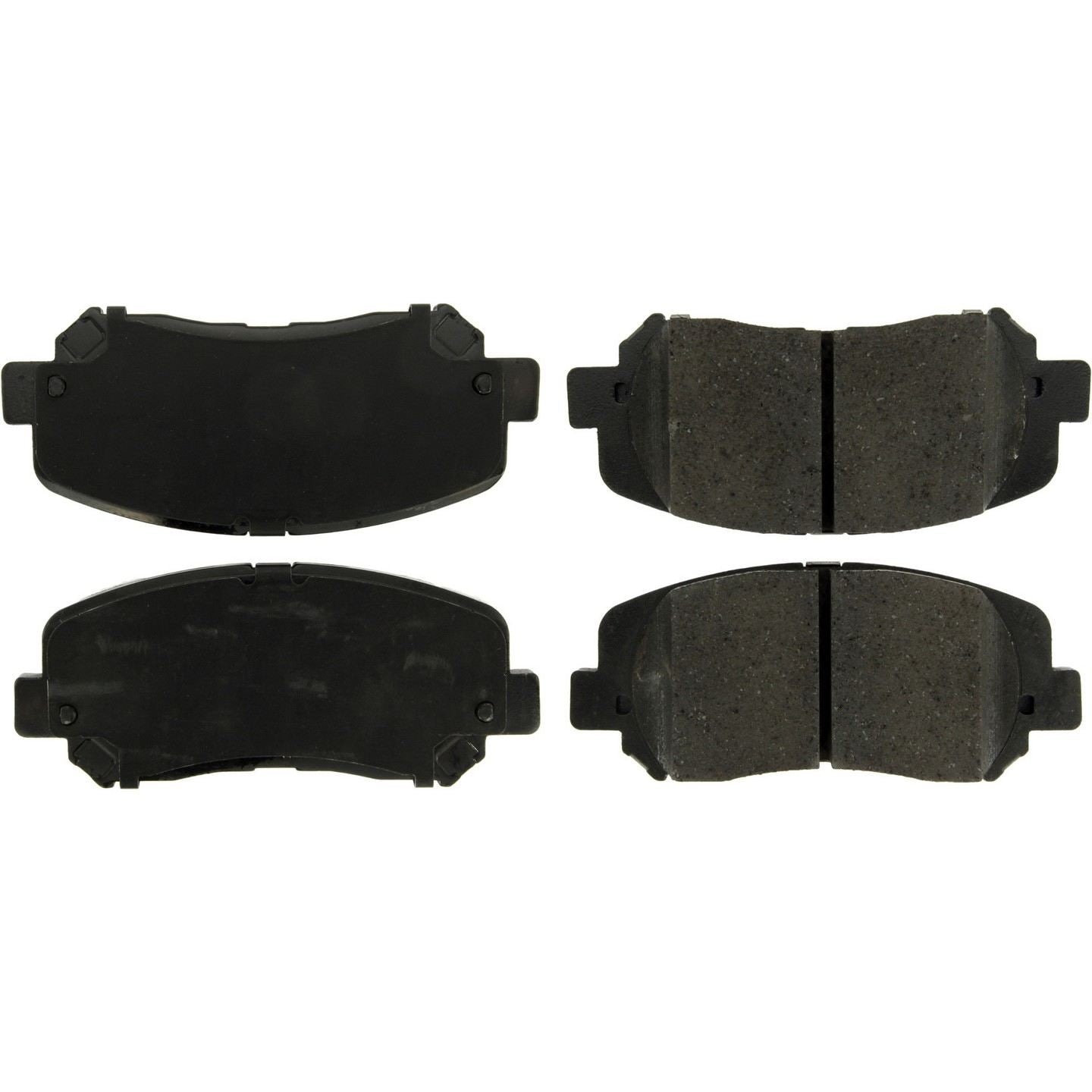 Posi Quiet Ceramic Brake Pads  top view frsport 105.16402