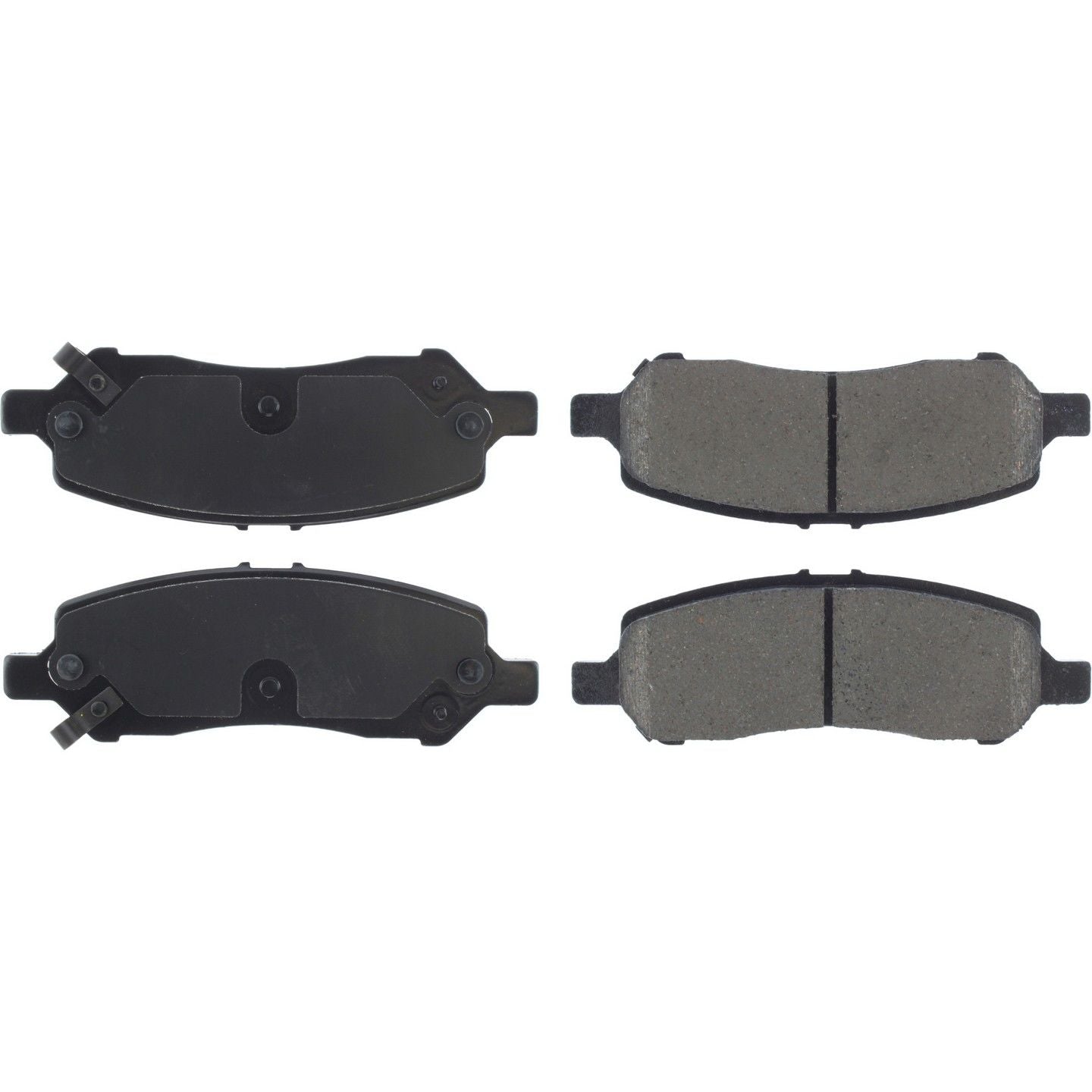 Posi Quiet Ceramic Brake Pads with Hardware  top view frsport 105.16470