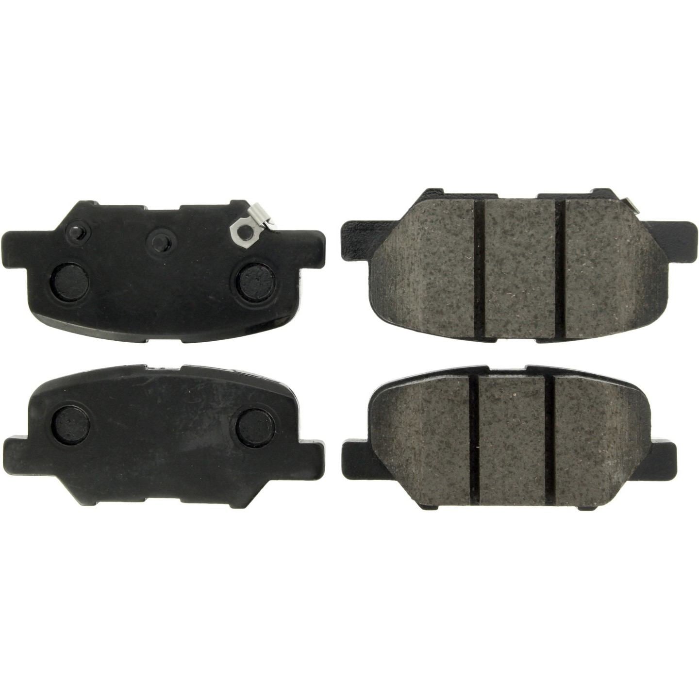 Stoptech PosiQuiet 14-18 Mazda 3 Premium Ceramic Rear Brake Pads 105.16791